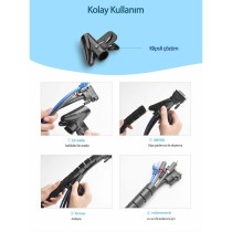 Kabelbinder Ugreen 30818 grün Polyäthylen Kunststoff