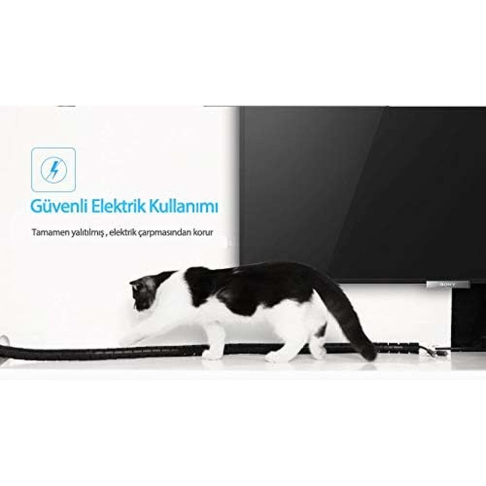 Kabelbinder Ugreen 30818 grün Polyäthylen Kunststoff