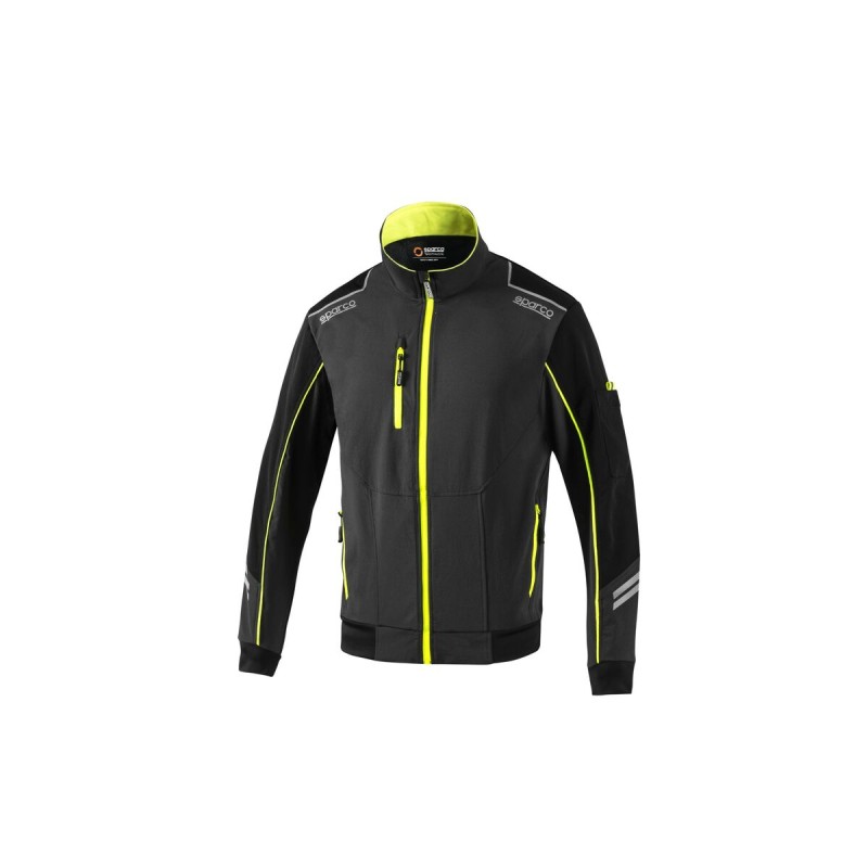 Veste de Sport pour Homme Sparco Tech TW Jaune Gris