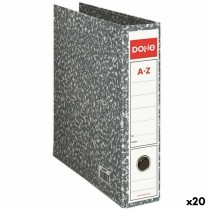 Ordnerbox mit Hebelmechanik DOHE ARCHICLÁS Grau A4 28,7 x 35 x 7,5 cm (20 Stück)