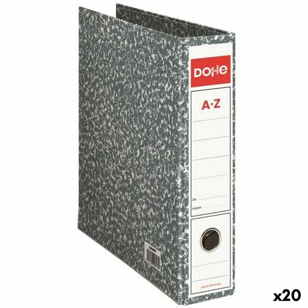 Ordnerbox mit Hebelmechanik DOHE ARCHICLÁS Grau A4 28,7 x 35 x 7,5 cm (20 Stück)