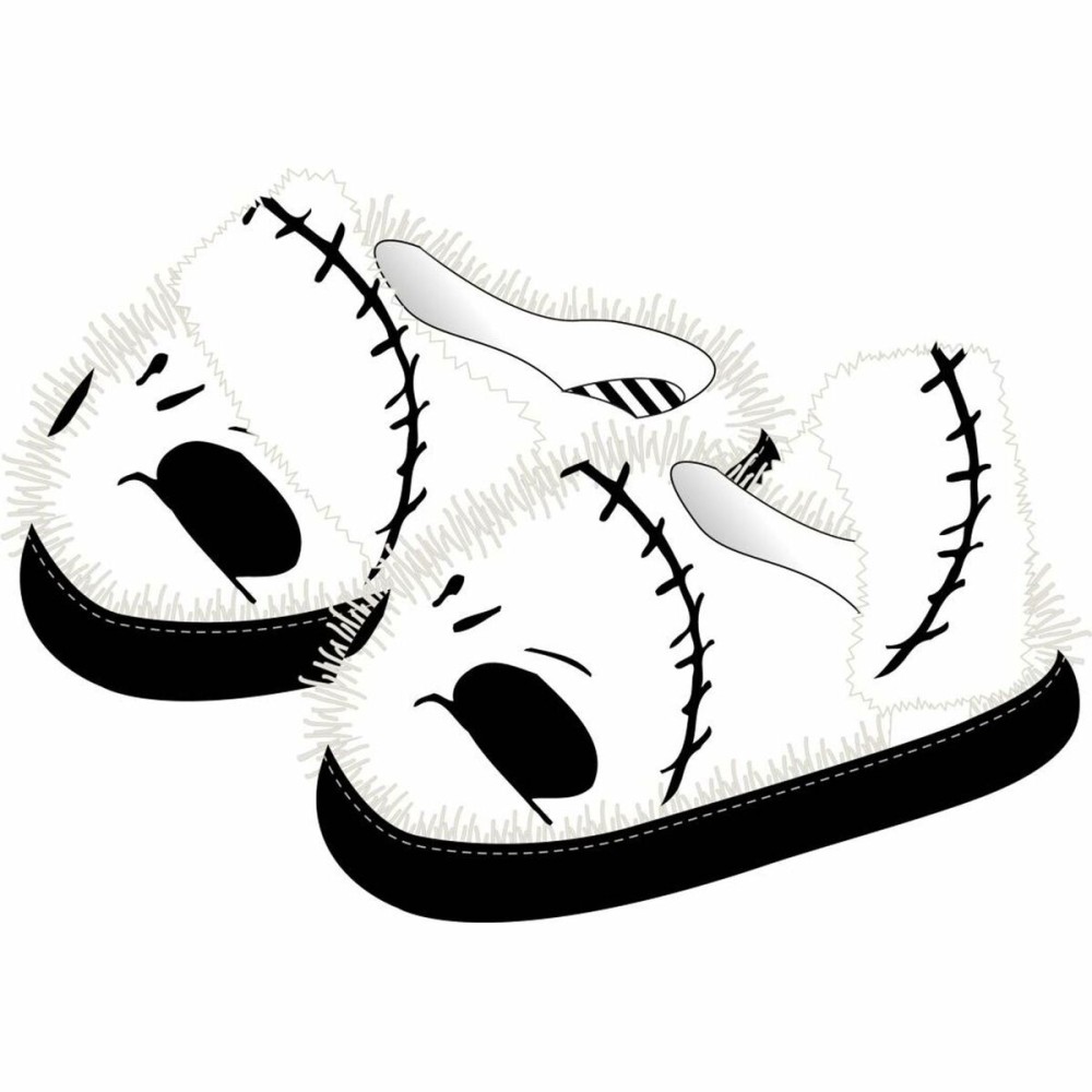 House Slippers The Nightmare Before Christmas White