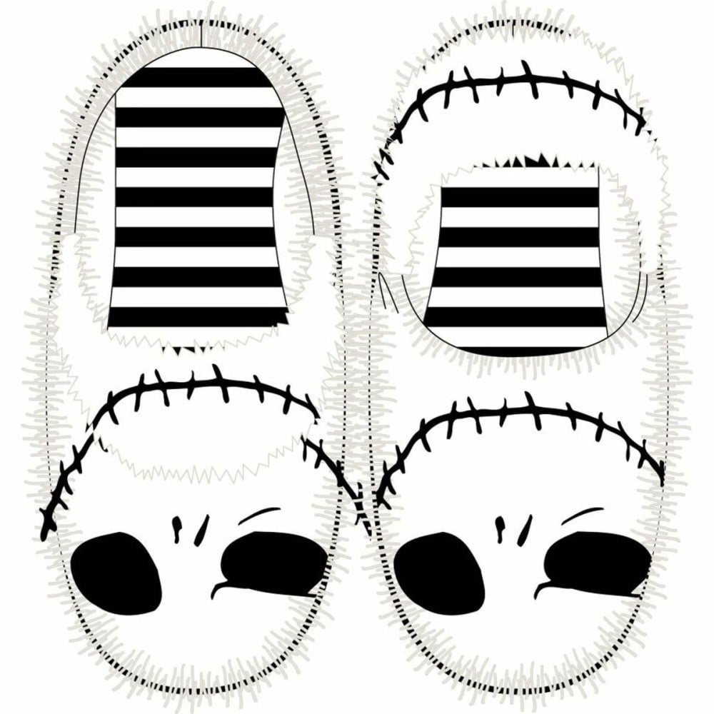 House Slippers The Nightmare Before Christmas White