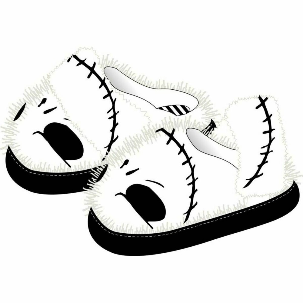 House Slippers The Nightmare Before Christmas White