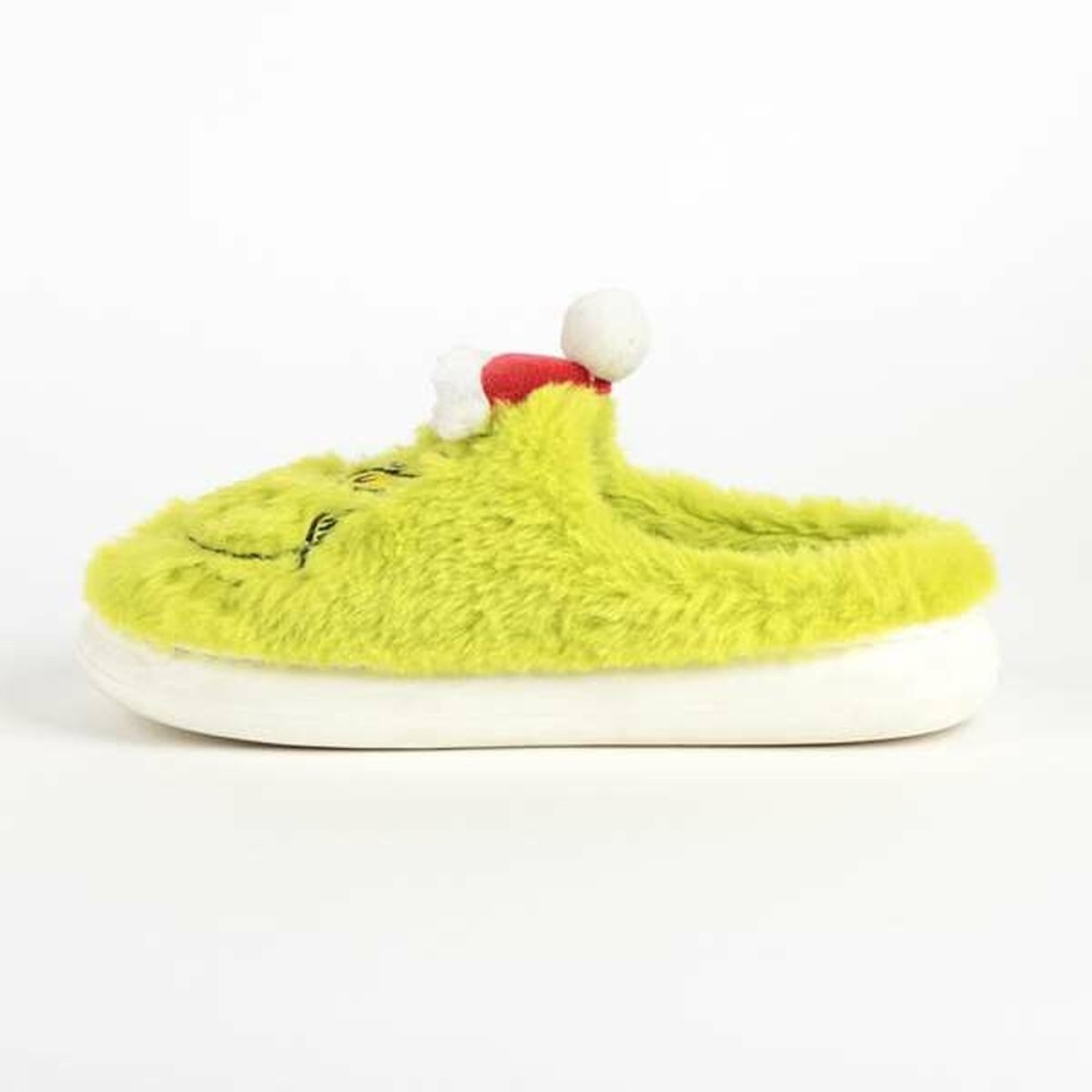 House Slippers The Grinch Green