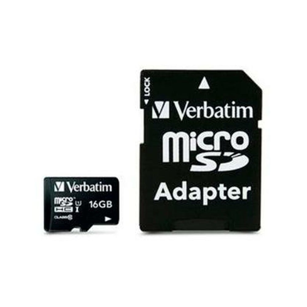 Carte Mémoire SDHC Verbatim 16 GB (10 Unités)