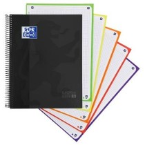 Book of Rings Oxford CLASSIC EUROPEANBOOK Black A4 120 Sheets (5 Units)