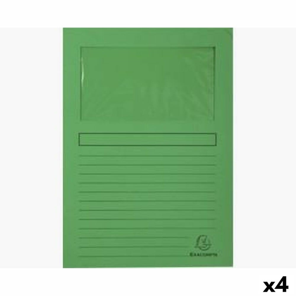 Set von Unterordnern Exacompta A4 100 Stücke (4 Stück)
