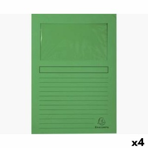 Set von Unterordnern Exacompta A4 100 Stücke (4 Stück)