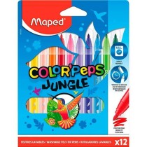 Marker-Set Maped COLOR´PEPS JUNGLE Bunt 12 Stücke (12 Stück)