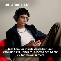 Bluetooth Headphones Sony WH1000XM6S.CE7 Black Grey