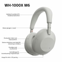 Bluetooth Headphones Sony WH1000XM6S.CE7 Black Grey
