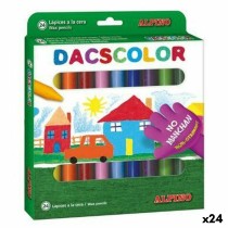 Crayons gras de couleur Alpino Dacscolor Multicouleur (24 Unités)