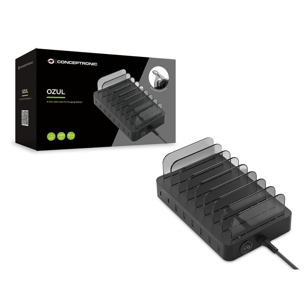 Portable charger Conceptronic 120548903101 Black