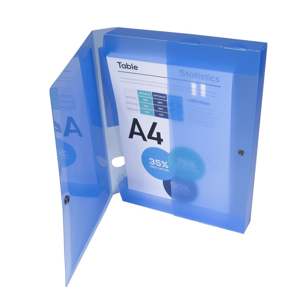 Faltblatt Exacompta Blau A4 (5 Stück)