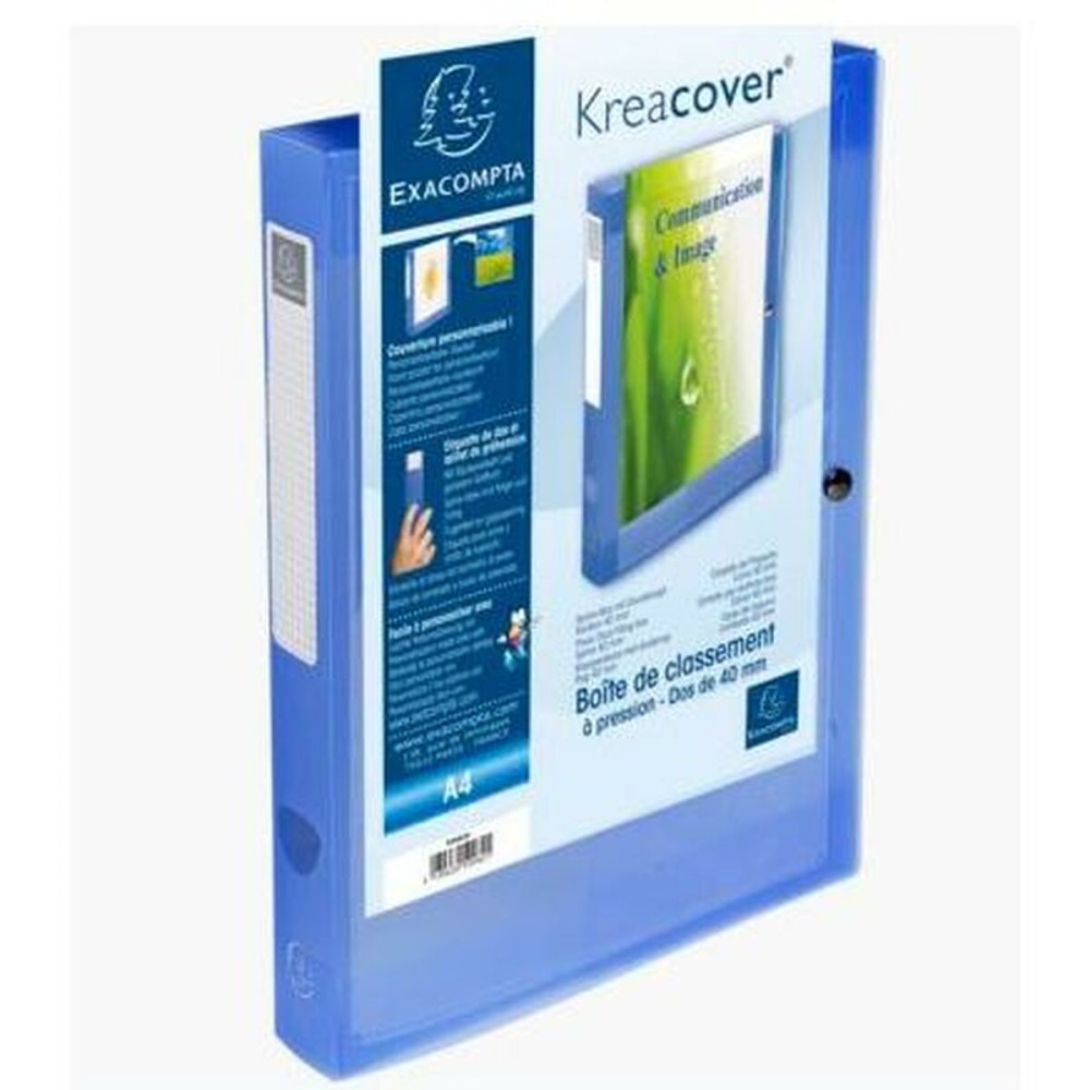 Faltblatt Exacompta Blau A4 (5 Stück)