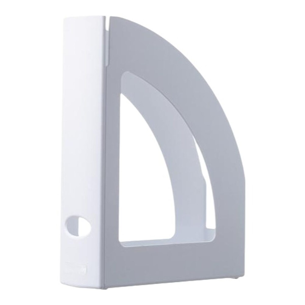 Magazine rack Archivo 2000 Ecogreen White A4 polystyrene 25 x 8 x 32 cm (6 Units)