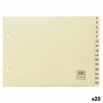 Séparateurs Elba A-Z Beige A5 Alphabétique (25 Unités)