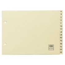 Séparateurs Elba A-Z Beige A5 Alphabétique (25 Unités)