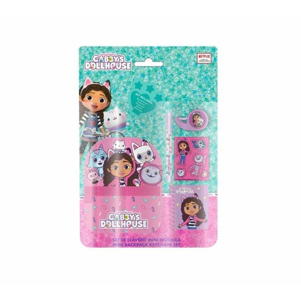 Stationery Set Gabby's Dollhouse 5 Pieces