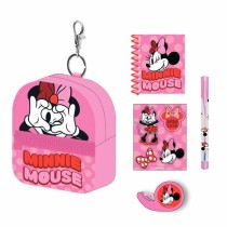 Ensemble de Papeterie Minnie Mouse 5 Pièces