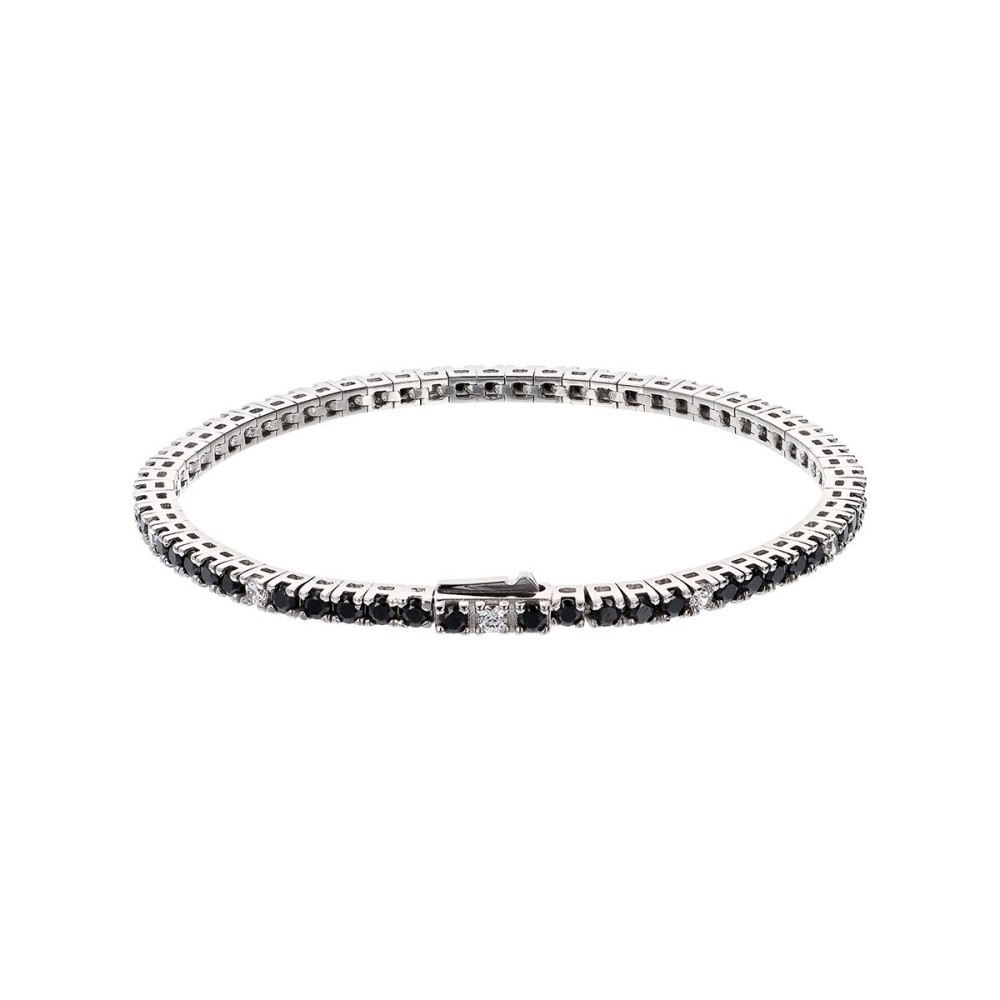 Ladies' Bracelet Albert M. WSOX00567.RD.BLKW19 Silver Black