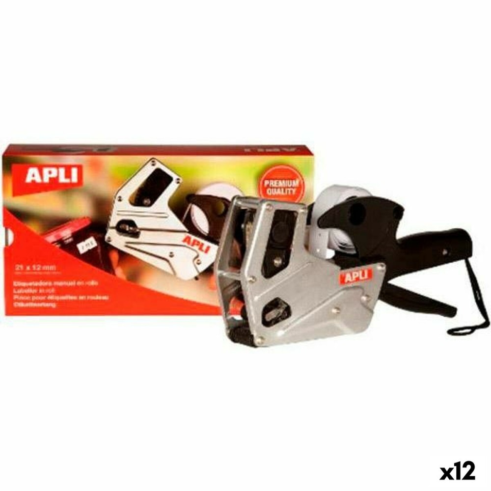 Manuelle Etikettiermaschine Apli Premium 21 x 12 mm (12 Stück)