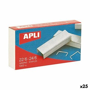 Heftklammern Apli 22/6-24/6 6 mm 10 Stücke (25 Stück)