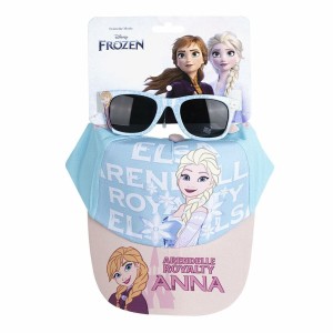 Set of cap and sunglasses Frozen Blue