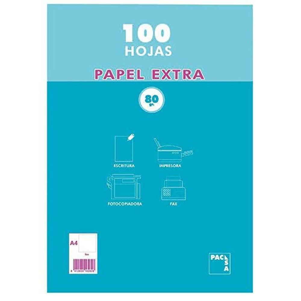 Paper Pacsa EXTRA White A4 100 Sheets (25 Units)