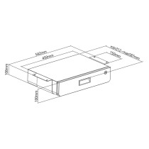 Ablageschublade MacLean MC-461