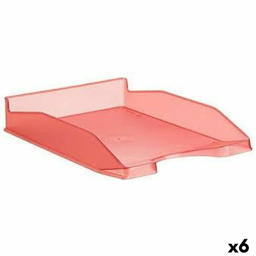 Boite d’archivage Archivo 2000 Rouge A4 34,5 x 25,5 x 6 cm (6 Unités)