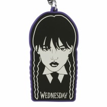 Porte-clés Wednesday braid Noir