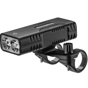 LED Bicycle Torch Rockbros Luz de bicicleta con función de powerbank