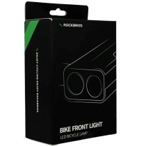 LED Bicycle Torch Rockbros Luz de bicicleta con función de powerbank