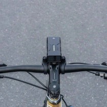LED Bicycle Torch Rockbros Luz de bicicleta con función de powerbank