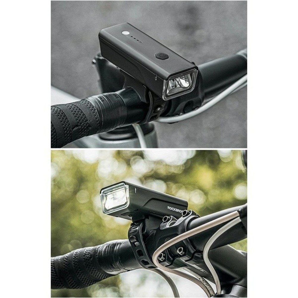 LED Bicycle Torch Rockbros Luz para bicicleta