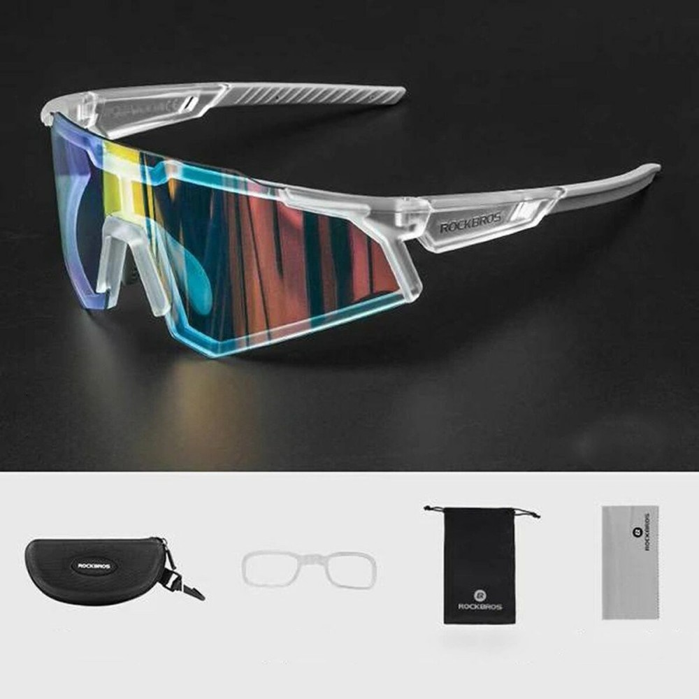 Cycling Glasses Rockbros 157248 White Black