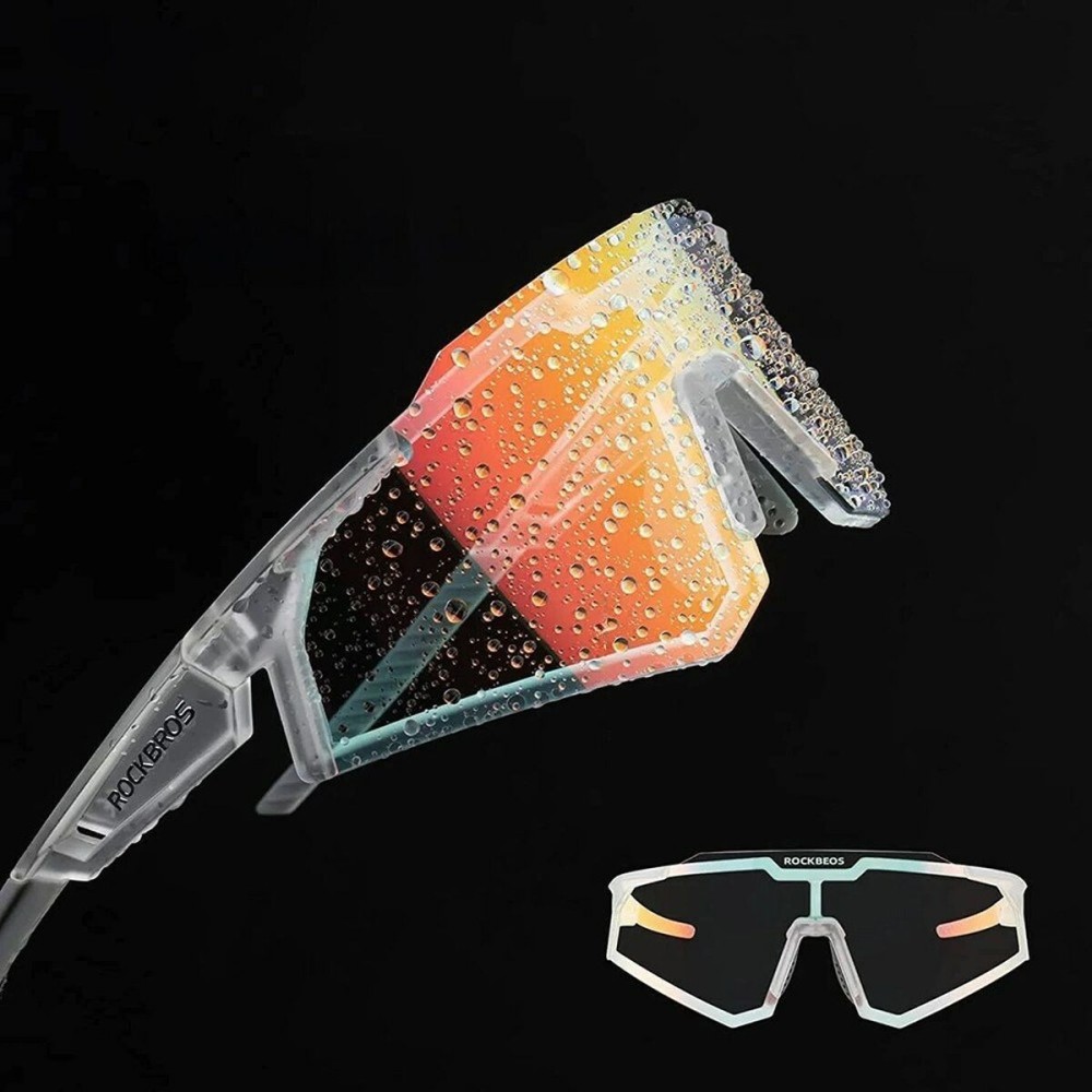 Cycling Glasses Rockbros 157248 White Black