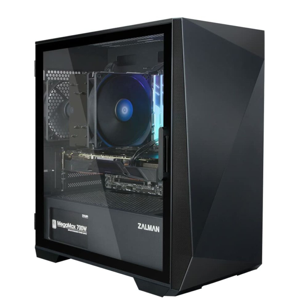ATX Semi-Tower Gehäuse Zalman Z1 ICEBERG BLACK Schwarz