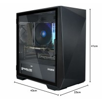 ATX Semi-Tower Gehäuse Zalman Z1 ICEBERG BLACK Schwarz