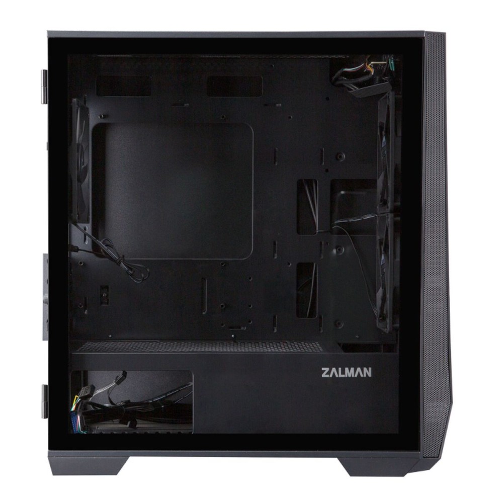 ATX Semi-tower Box Zalman Z1 ICEBERG BLACK Black