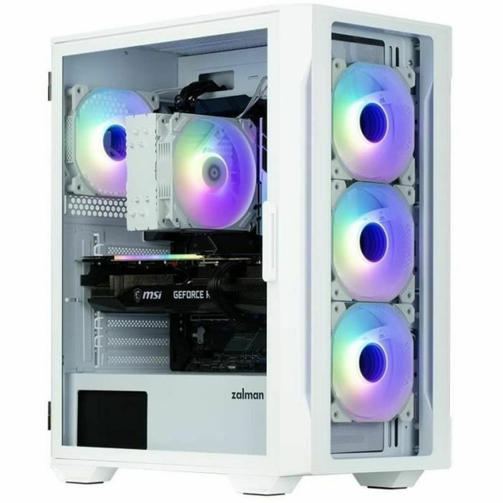 ATX Semi-Tower Gehäuse Zalman I3 NEO TG WHITE Weiß