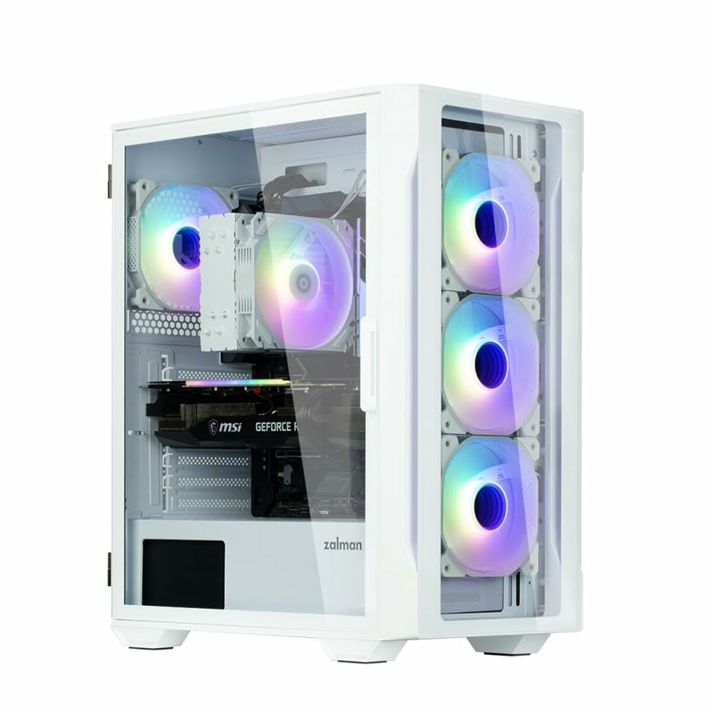 ATX Semi-Tower Gehäuse Zalman I3 NEO TG WHITE Weiß