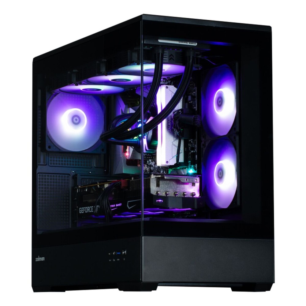 Gehäuse Semitour Mikro ATX / Mini ITX / ATX Zalman P30 BW Schwarz