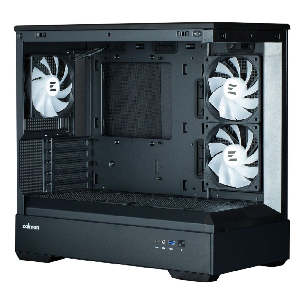 Gehäuse Semitour Mikro ATX / Mini ITX / ATX Zalman P30 BW Schwarz