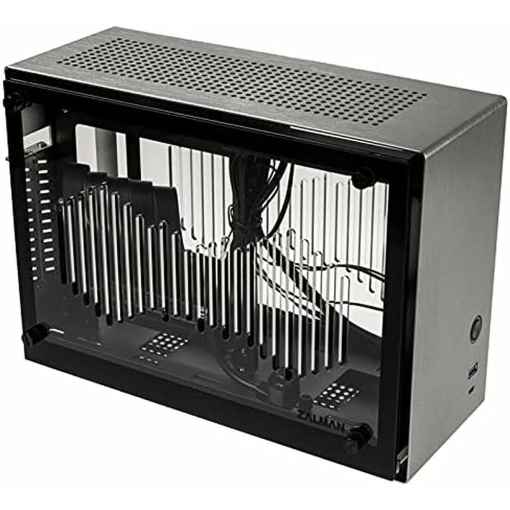 ATX Semi-tower Box Zalman M2 MINI-SILVER Black Silver