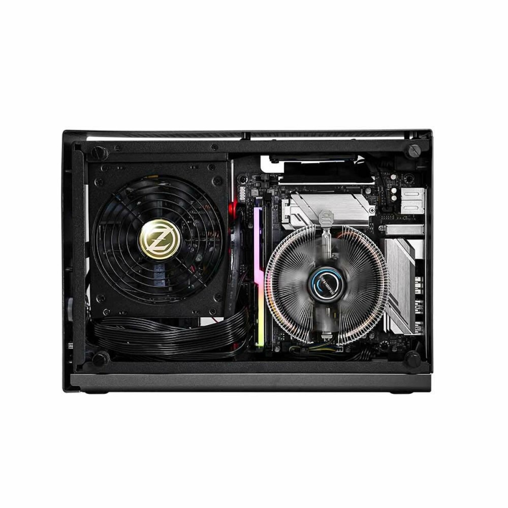 ATX Semi-tower Box Zalman M2 MINI-SILVER Black Silver
