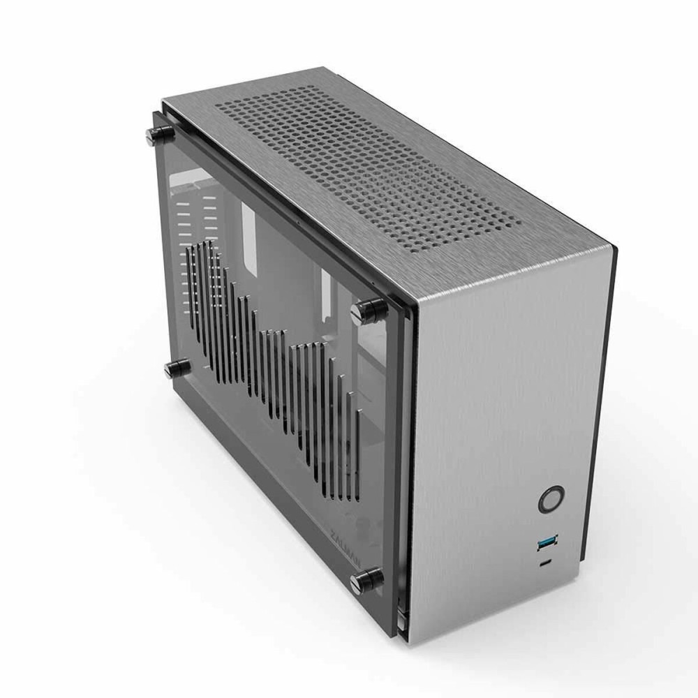 ATX Semi-tower Box Zalman M2 MINI-SILVER Black Silver