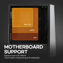 ATX Semi-Tower Gehäuse Zalman S4 Plus Schwarz